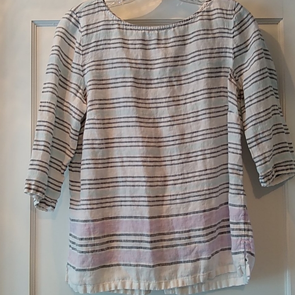 J. Jill linen blouse - Picture 3 of 5